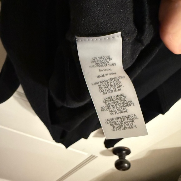 Milano Black open arm Top for Casual Wear - Picture 8 of 8